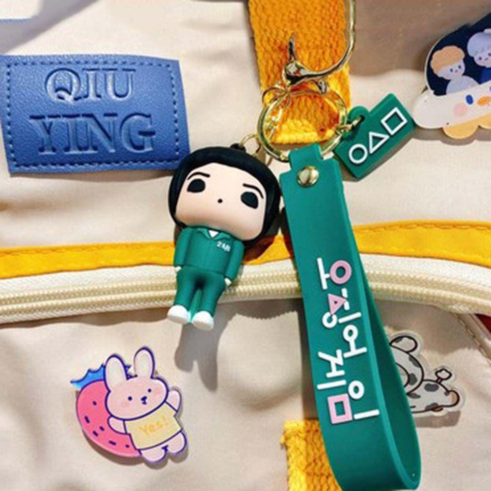 LANFY Móc Khóa Gắn Ba Lô / Túi Xách Hình Mực Chơi Game Hình Con Mực