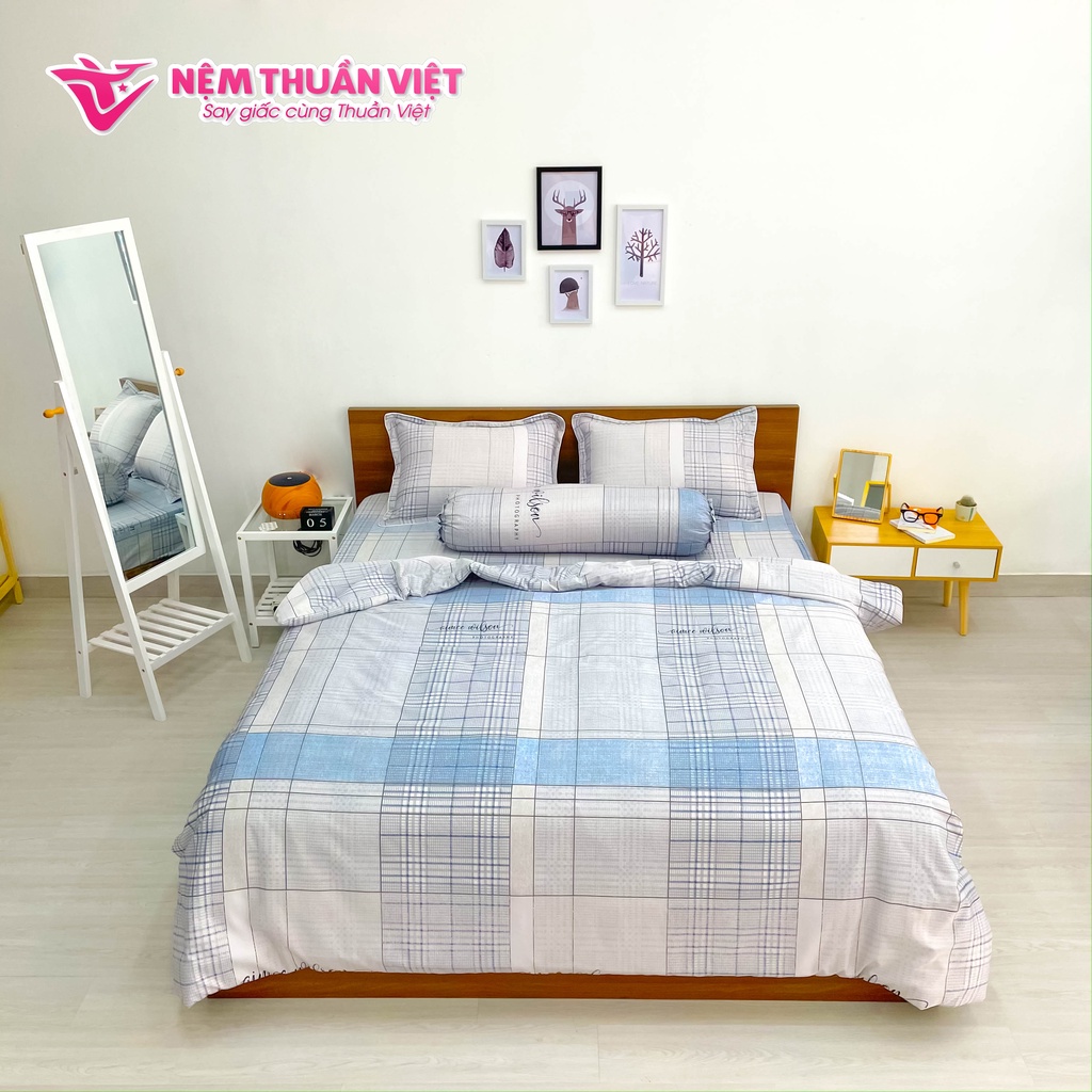 Mền Tencel Thuần Việt Cao Cấp - Xám Nhạt TVM05 - Kích Thước 180x200