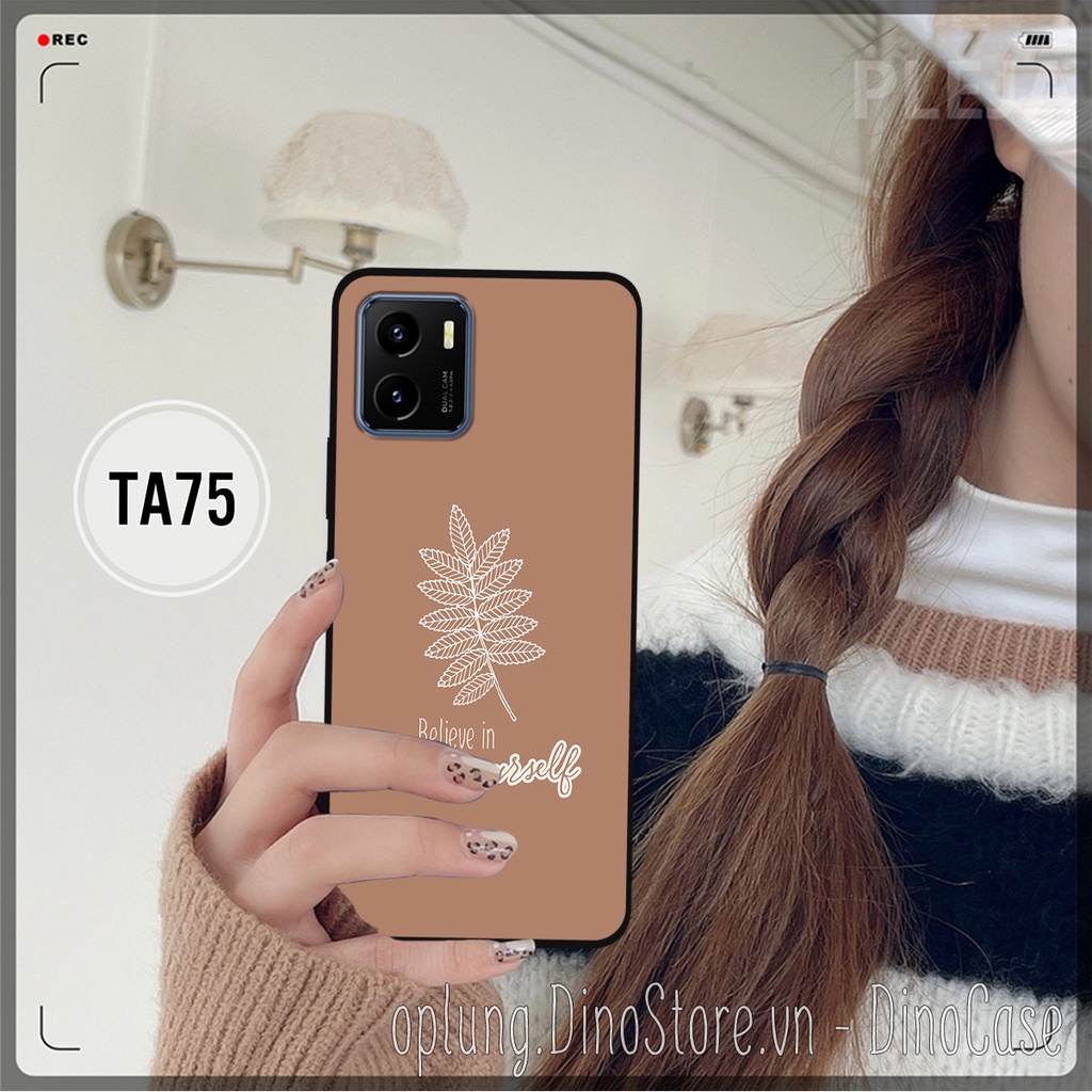 Ốp lưng Vivo Y15S / Vivo Y15A - Ốp điện thoại Vivo lưng nhựa viền silicon bảo vệ camera chống bẩn in hình hoa nữ tính.