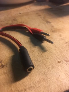 Cáp chia audio và microphone