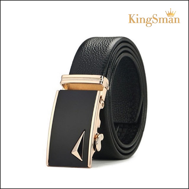 Thắt lưng nam cao cấp shop KINGSMAN 14 da xịn, dây nịt lưng nam có hộp đựng Bảo hành Cam kết 1 đổi 1