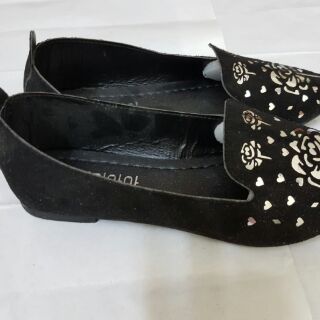 Giày búp bê nữ da lộn
