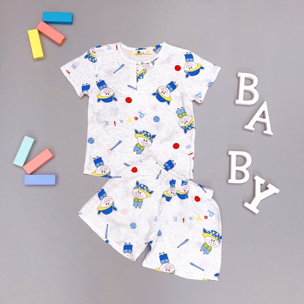 [Siêu Đáng Yêu] Bộ Lanh Bé Trai, Size 1-7, Hàng Made In VN, Chất Lanh Thái Đẹp, Mềm Mát, Màu Sắc Dễ Thương