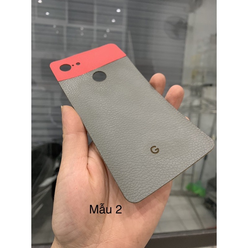 Dán da lưng Google Pixel 4A trơn không 1 màu