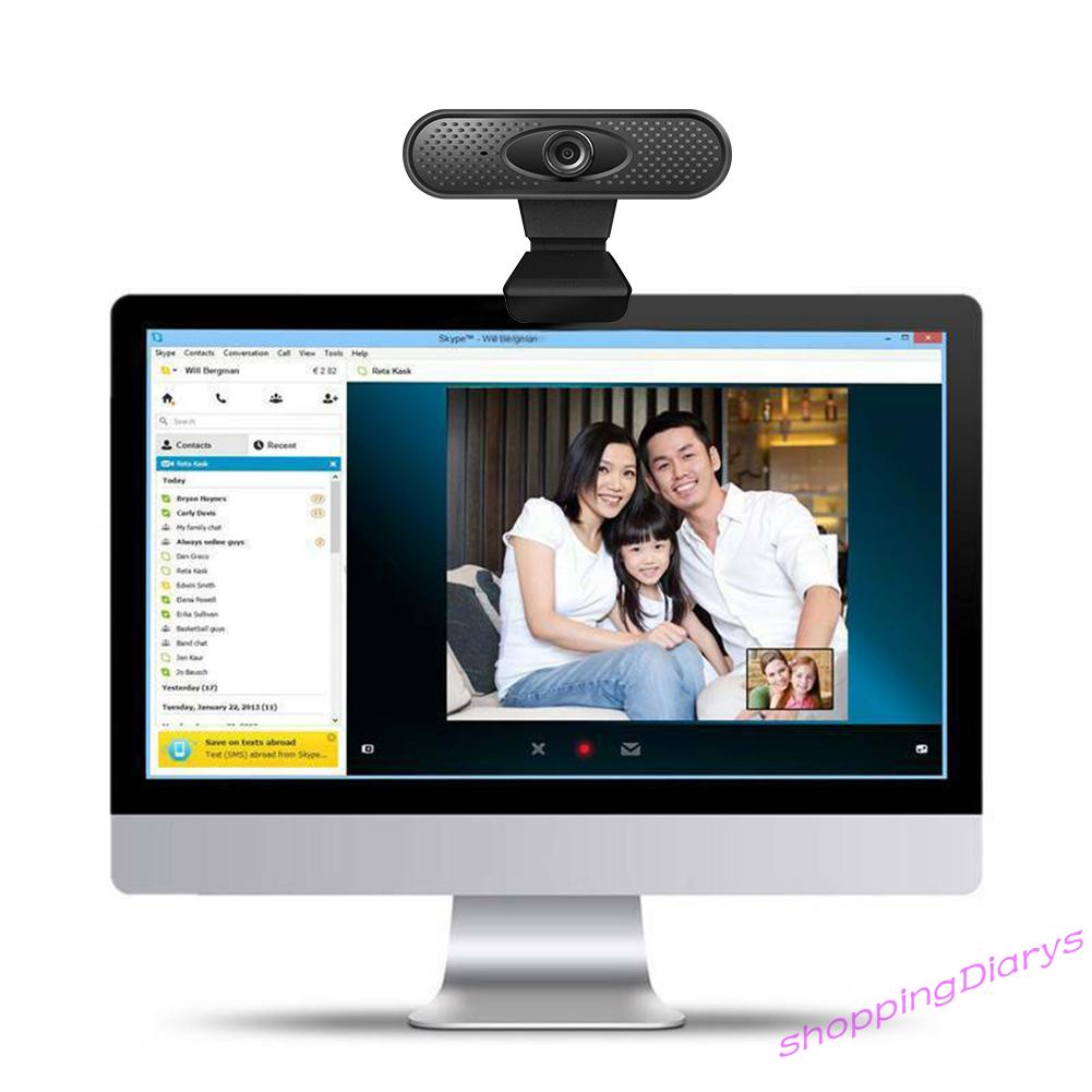 Webcam 2mp Usb Tích Hợp Micro 1080p Hd Cho Máy Tính | BigBuy360 - bigbuy360.vn