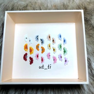Hoa bột mã 02- trang trí móng nail