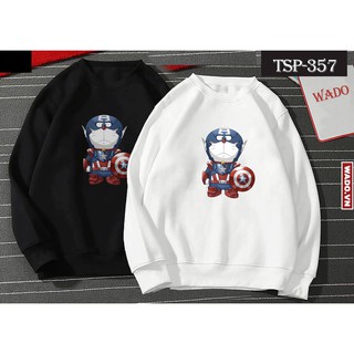 [ New ] Áo Hoodie Marvel Doremon chibi