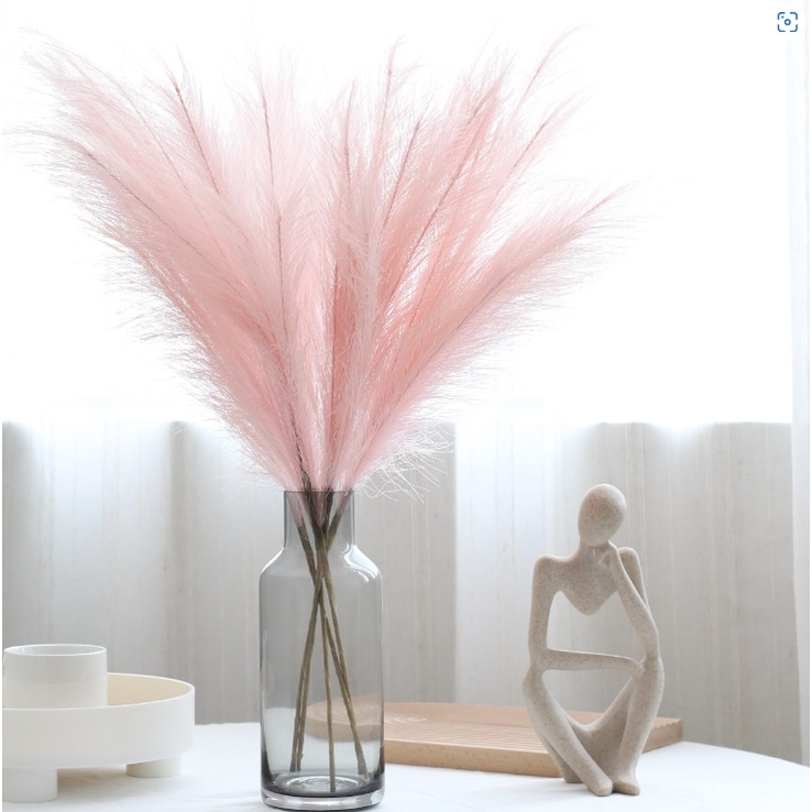 1 Nhánh 9 Cành Lá Cây Nhân Tạo Trang Trí Nội Thất / Tiệc Cưới