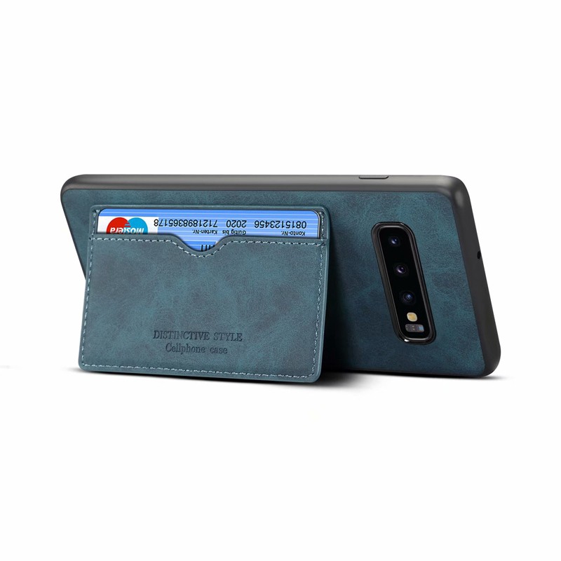 For Samsung S10 Bao da S10e Plus soft Cover Vỏ bảo vệ S10+ S10E Stand Ốp lưng with card slots
