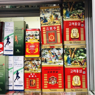Hồng Sâm Củ Khô Joongang HÀN QUỐC, Hộp 600gr