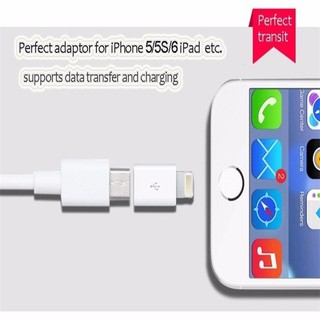 Cáp chuyển đổi từ cổng mini 8-pin lightning đực sang Micro USB cái cho iPhone