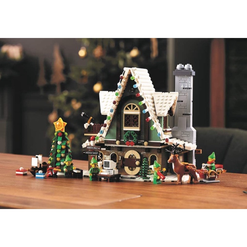 Lego chính hãng - Set 10275 - Ngôi nhà giáng sinh của yêu tinh