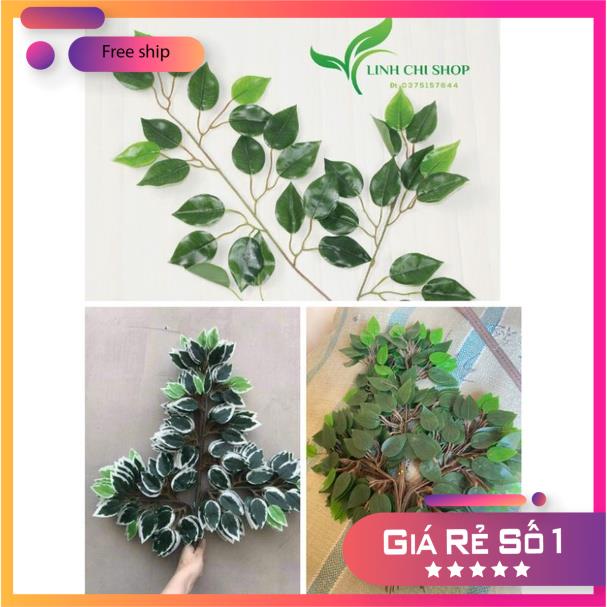 Lá giả, hoa giả trang trí - Lá si giả trang trí, decor nhà hàng, sự kiện