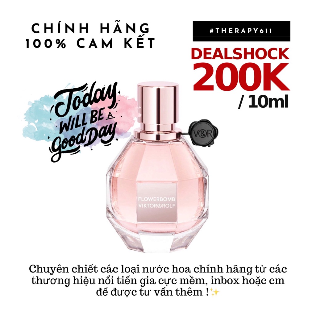 [𝗦𝗔𝗟𝗘]..::✨Nước Hoa Flower Bomb Viktor Rolf 5ml/10ml/20ml✨::..