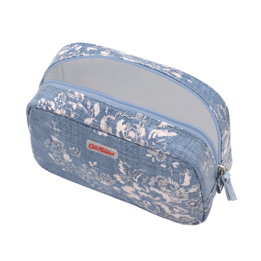 Cath Kidston - Túi đựng mỹ phẩm Classic Box Cosmetic - 891301 - Denim