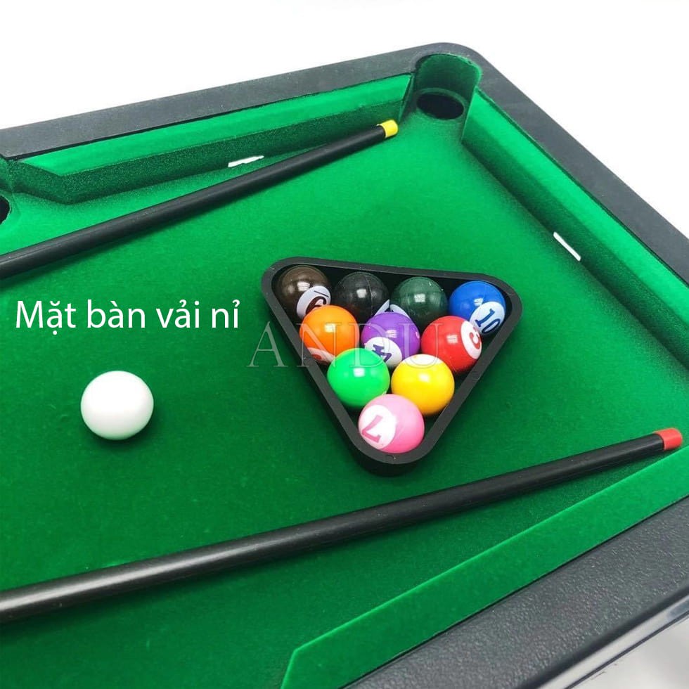 Bàn Bi A Mini Đồ Chơi Cho Bé Bàn Bida Siêu Bền Giúp Bé Vui Chơi Theo Nhóm