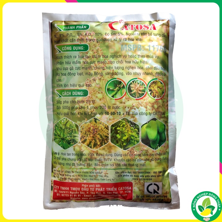 Kích Bông Xoài DH-05 nano Xử lý ra hoa