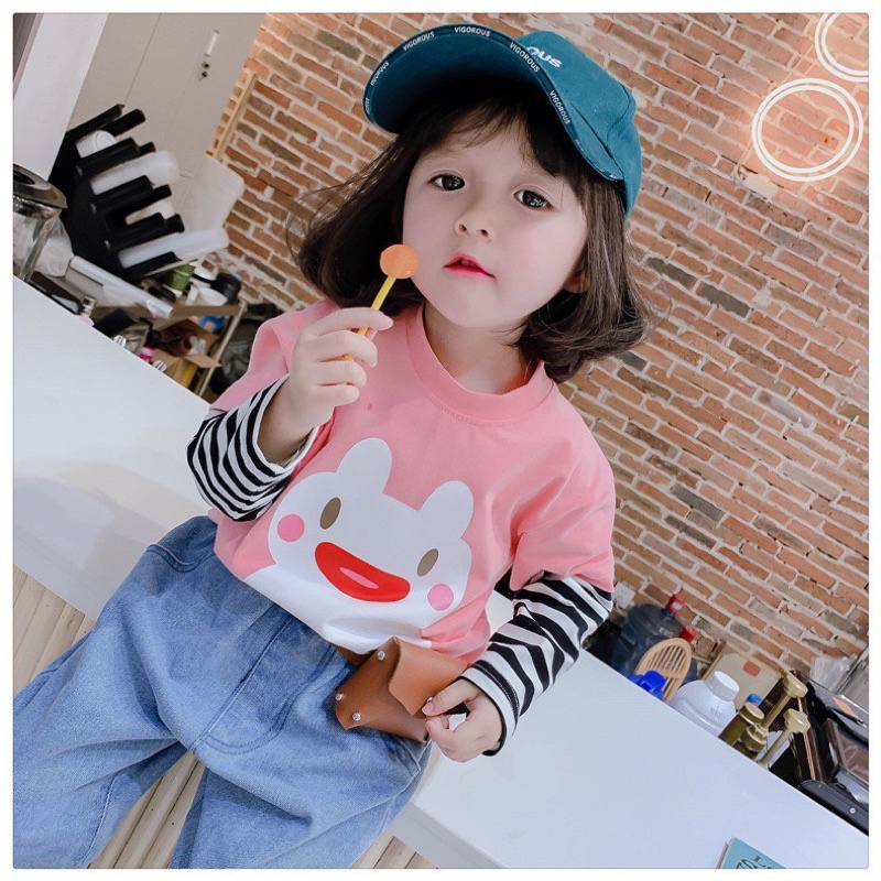 Áo tay dài bé gái cotton SG chuẩn loại 1 siêu xinh