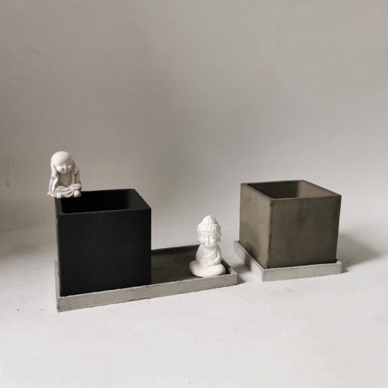 Khuôn Silicone Làm Chậu Hoa 4 inch Tại Nhà