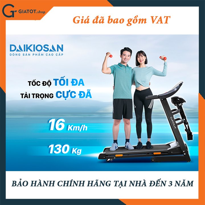 Máy chạy bộ đa năng chính hãng Daikiosan DVCB-00004