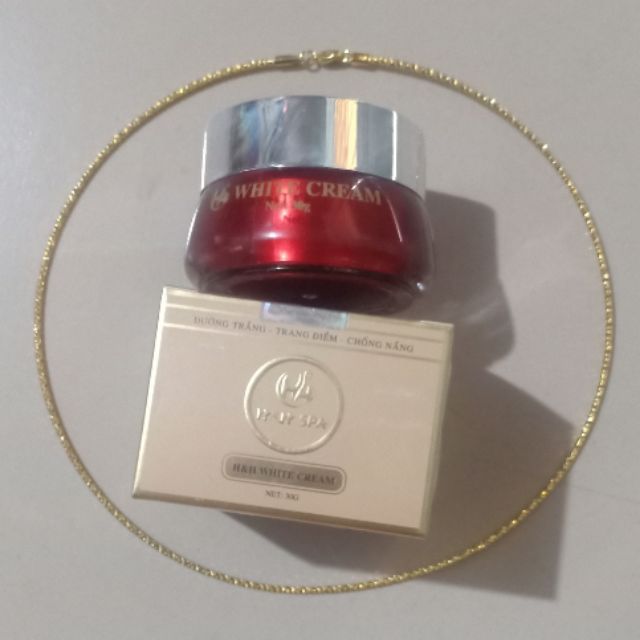 Compo kiềng cổ tặng kem dưỡng H&H WHITE CREAM