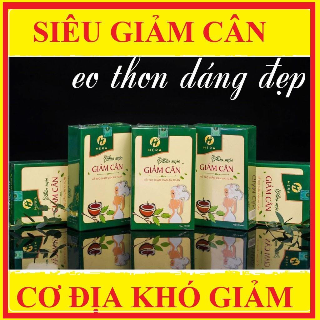 Giảm Cân Hera Plus trà giảm cân nhanh detox an toàn cấp tốc thảo mộc không phải là thuốc giảm cân