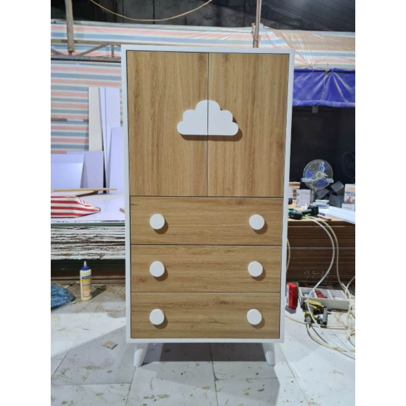 TỦ DECO TRẺ EM CAO CẤP( VÁN 1,7LY) | BigBuy360 - bigbuy360.vn