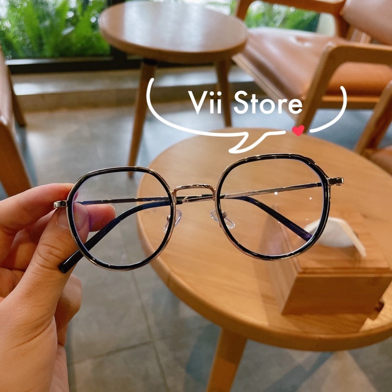 Kính mắt kim loại vintage đa giác 110