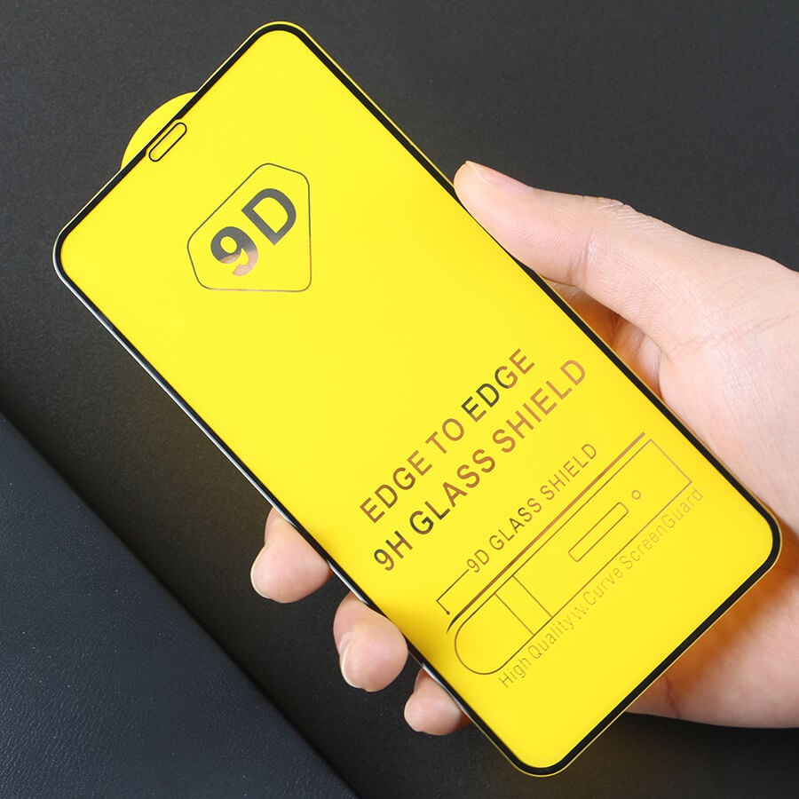 Cường lực iPhone (Full viền đen) X / 8 Plus / 8 / 7 Plus / 7 / 6 Plus / 6 / 6S Plus / 6S