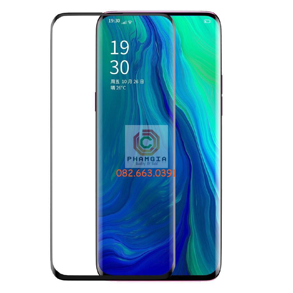 Kính cường lực Oppo Reno / reno 2 / reno 2f / reno 2z full màn hình 9H bền chuẩn
