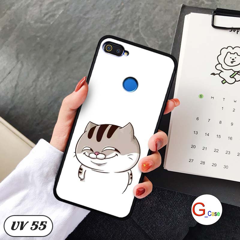 Ốp điện thoại OPPO F9/ Realme 2 Pro - lưng nhám viền dẻo