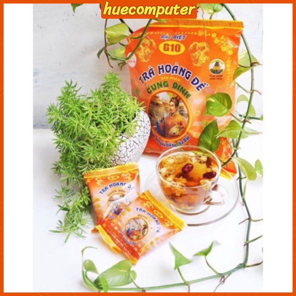 Trà Hoàng Đế G10 giúp ngủ ngon, đẹp da, mát gan