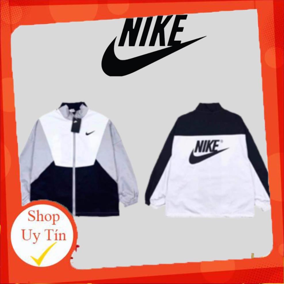 Áo Khoác Nike Chính Hãng Logo Thêu Chất Gió 2 lớp Cao Cấp - DUYENSTORE99