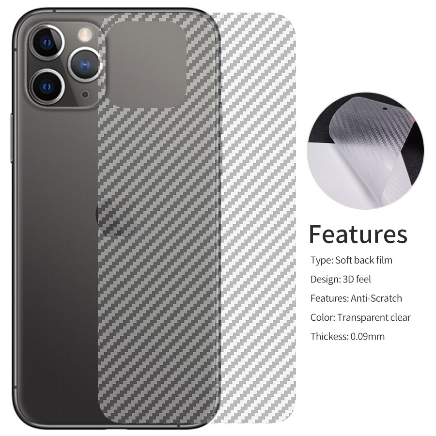 Miếng dán cường lực màn hình 11D+miếng dán mặt lưng +miếng dán bảo vệ camera 3 trong 1 thích hợp cho iPhone 15 14+ 13