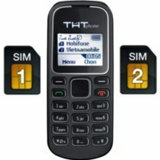 Điện thoại THT 2 sim