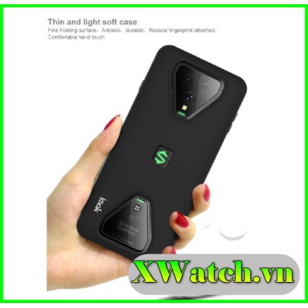 Ốp lưng TPU Xiaomi Black Shark 3 / Black Shark 3 pro đen mềm mịn