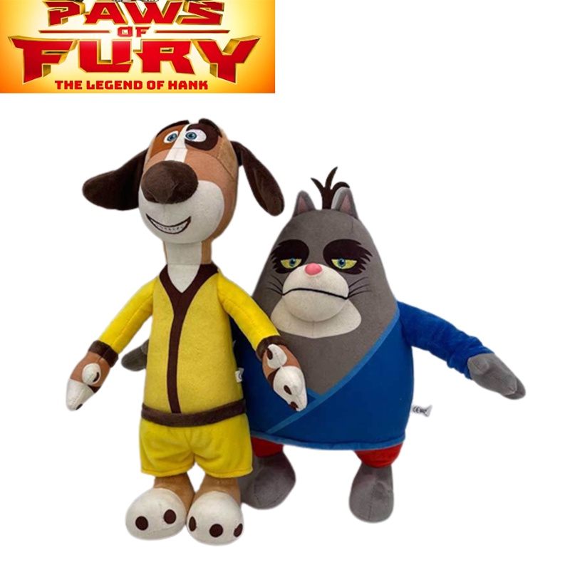 Thú Nhồi Bông Hình Nhân Vật Hank Jimbo Paws of Fury Đáng Yêu