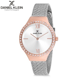 [Mã BMTTC60K giảm đến 60K đơn 50K] Đồng Hồ Nữ Daniel Klein DK12075-4 [ Chính Hãng Full Box ] Chống Nước , Dây thép lưới