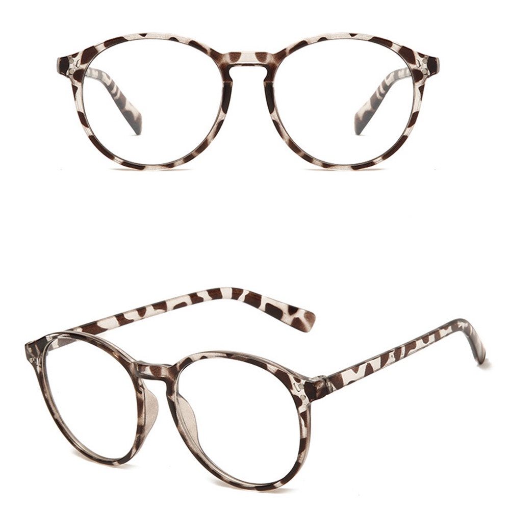 Mắt Kính Gọng Tròn Chống Tia Sáng Xanh Phong Cách Hàn Quốc