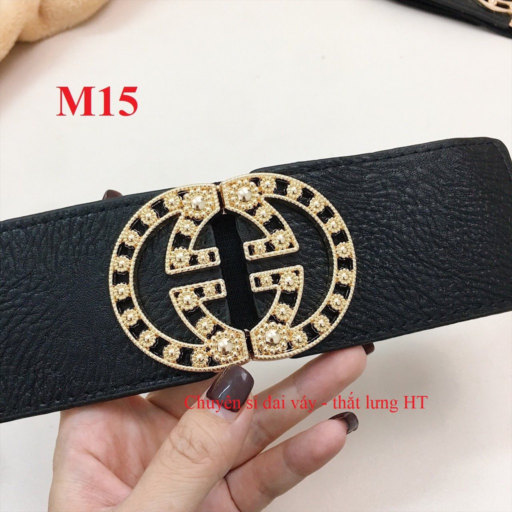 Đai váy CHỮ G 6cm M15