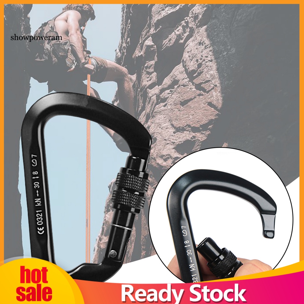 Móc Khóa Carabiner Hình Chữ D An Toàn
