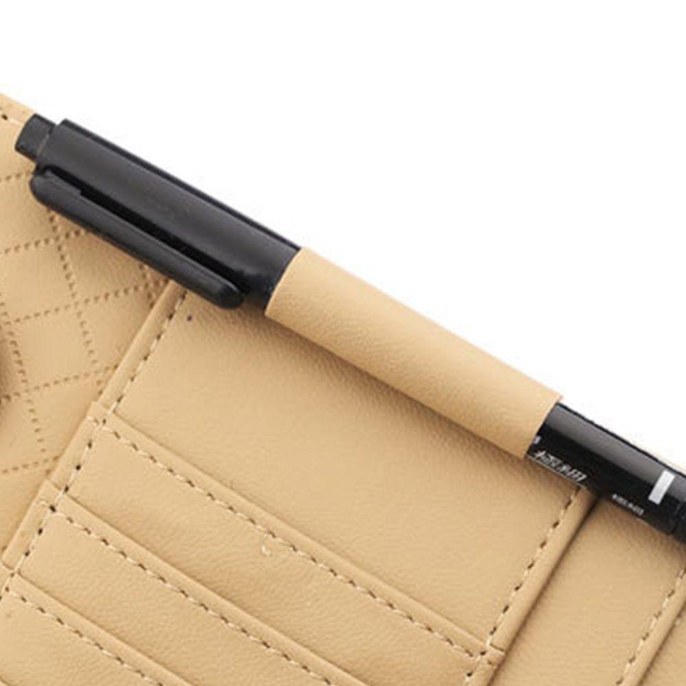 Ví Đựng Thẻ Gắn Tấm Che Nắng Nhiều Ngăn Tiện Dụng