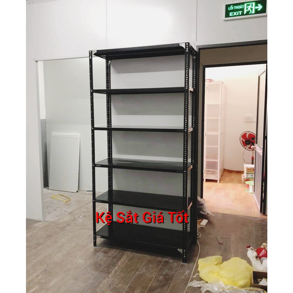 Kệ sắt V lỗ Đa năng Nhiều Màu - màu trắng, màu đen