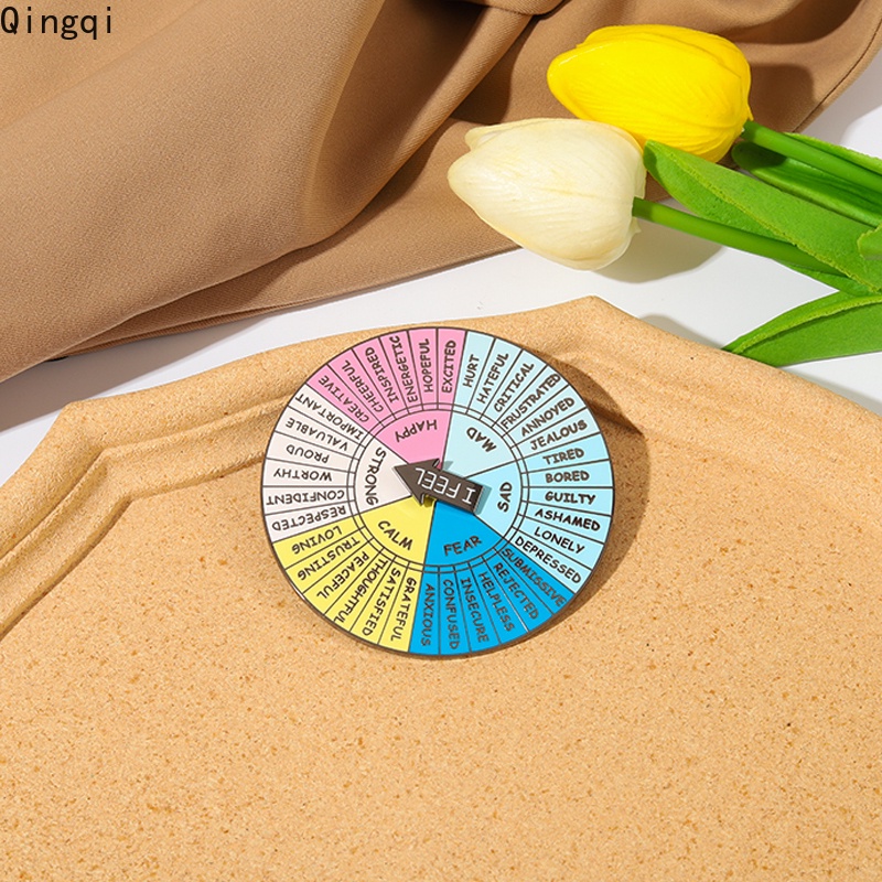 Ghim cài áo Miss Zoe tráng men in chữ I Feel Big Emotion vui nhộn sáng tạo thích hợp làm quà tặng cho bạn bè