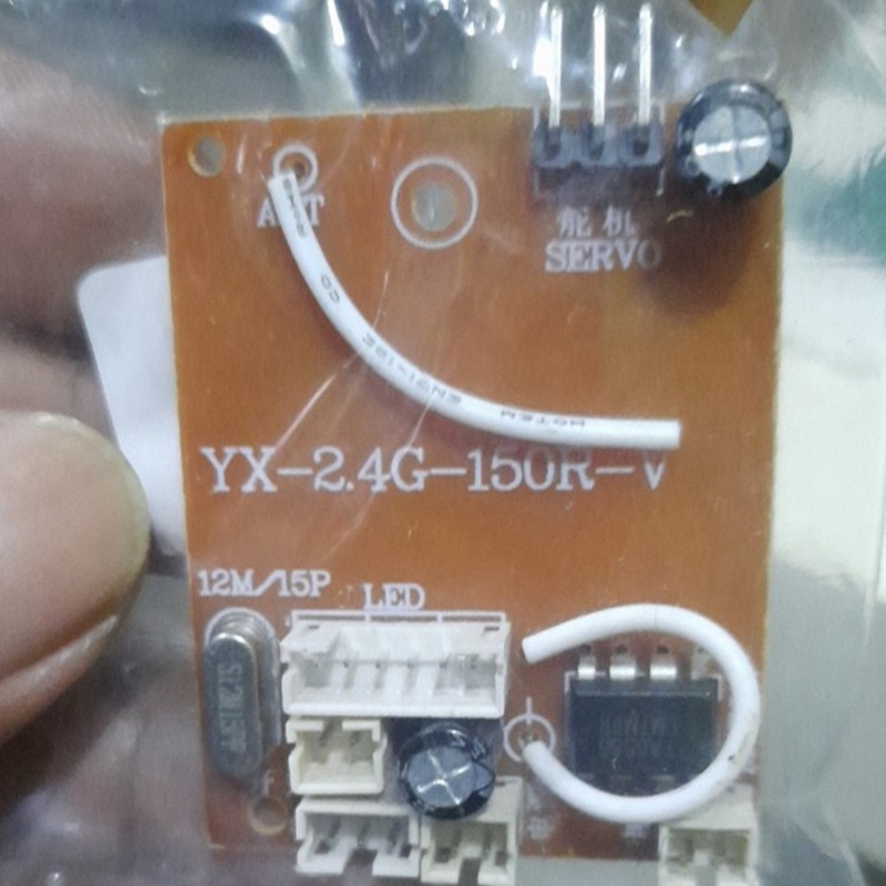 Bảng Mạch Nhận Tín Hiệu Kèm Ăng Ten 2.4G Cho Xe Hơi Điều Khiển Từ Xa MN D90 D91 MN45 MN96 MN99S 1/12