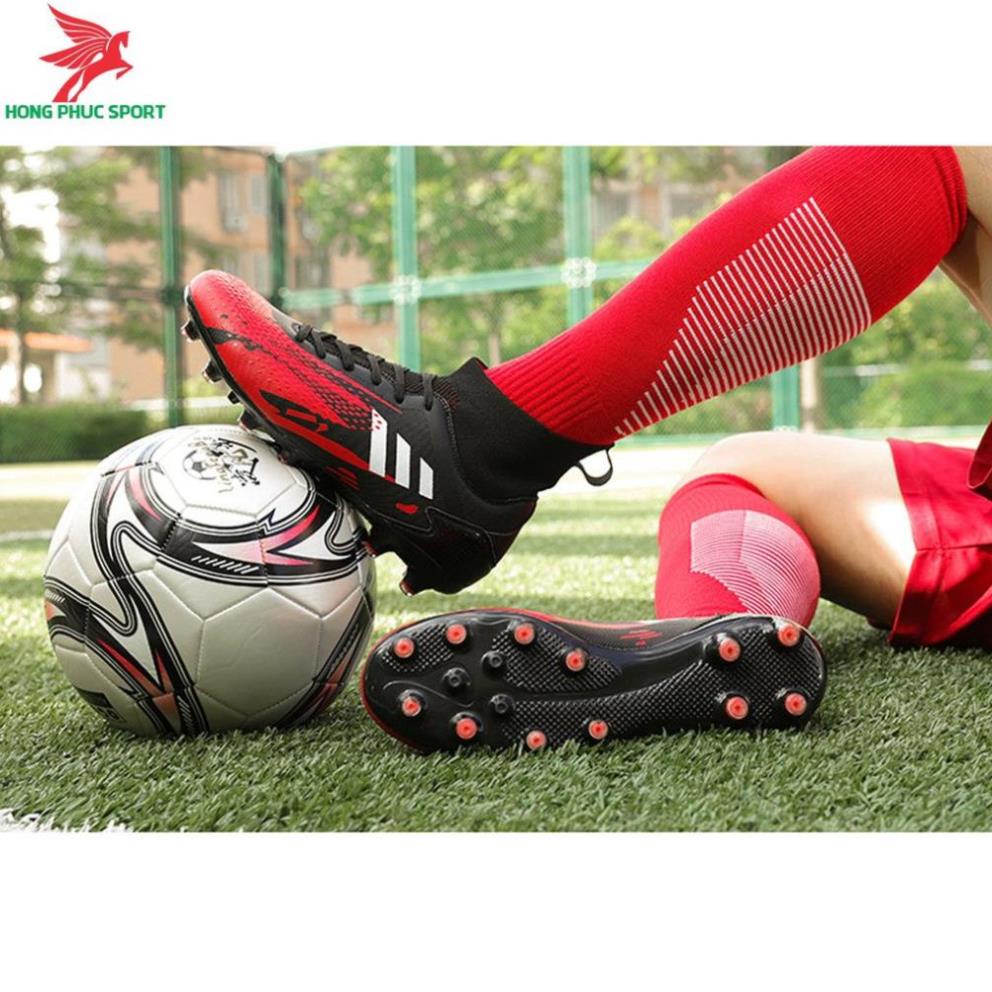 NEW GIÀY BÓNG ĐÁ CỔ CAO PREDATOR 20.3 ĐỎ ĐEN 2021 SÂN CỎ NHÂN TẠO MÃ SP500 FULL HỘP #