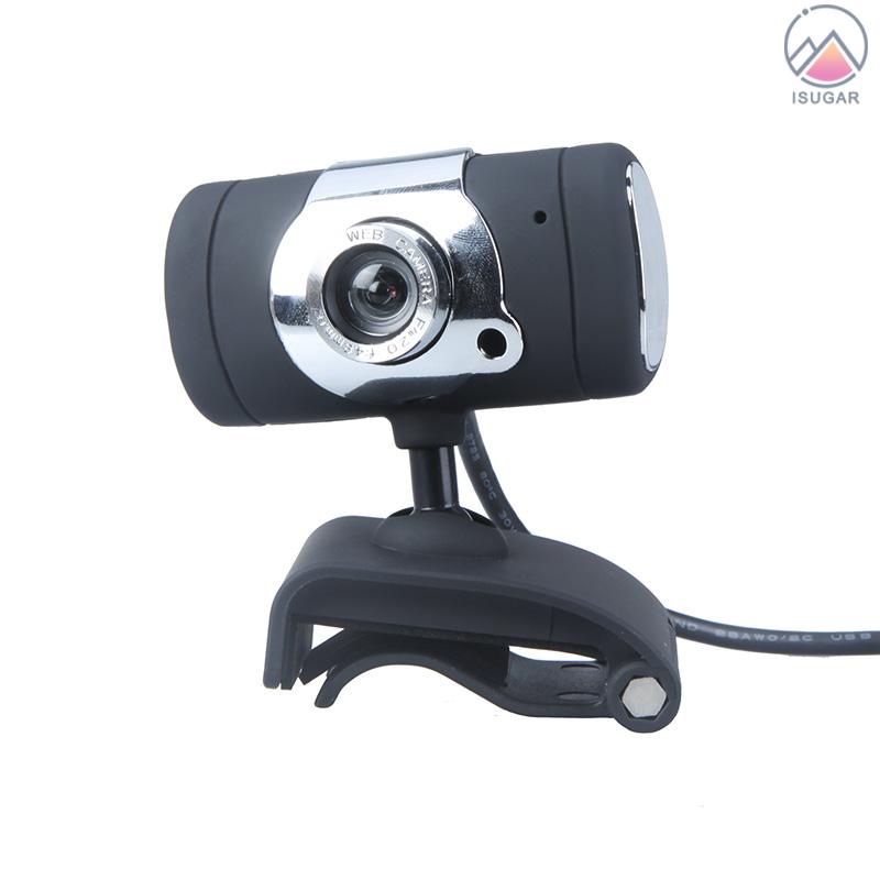 Webcam Usb 2.0 0.3 Million Pixels Hd Tích Hợp Micro Cho Máy Tính / Laptop Đen | BigBuy360 - bigbuy360.vn