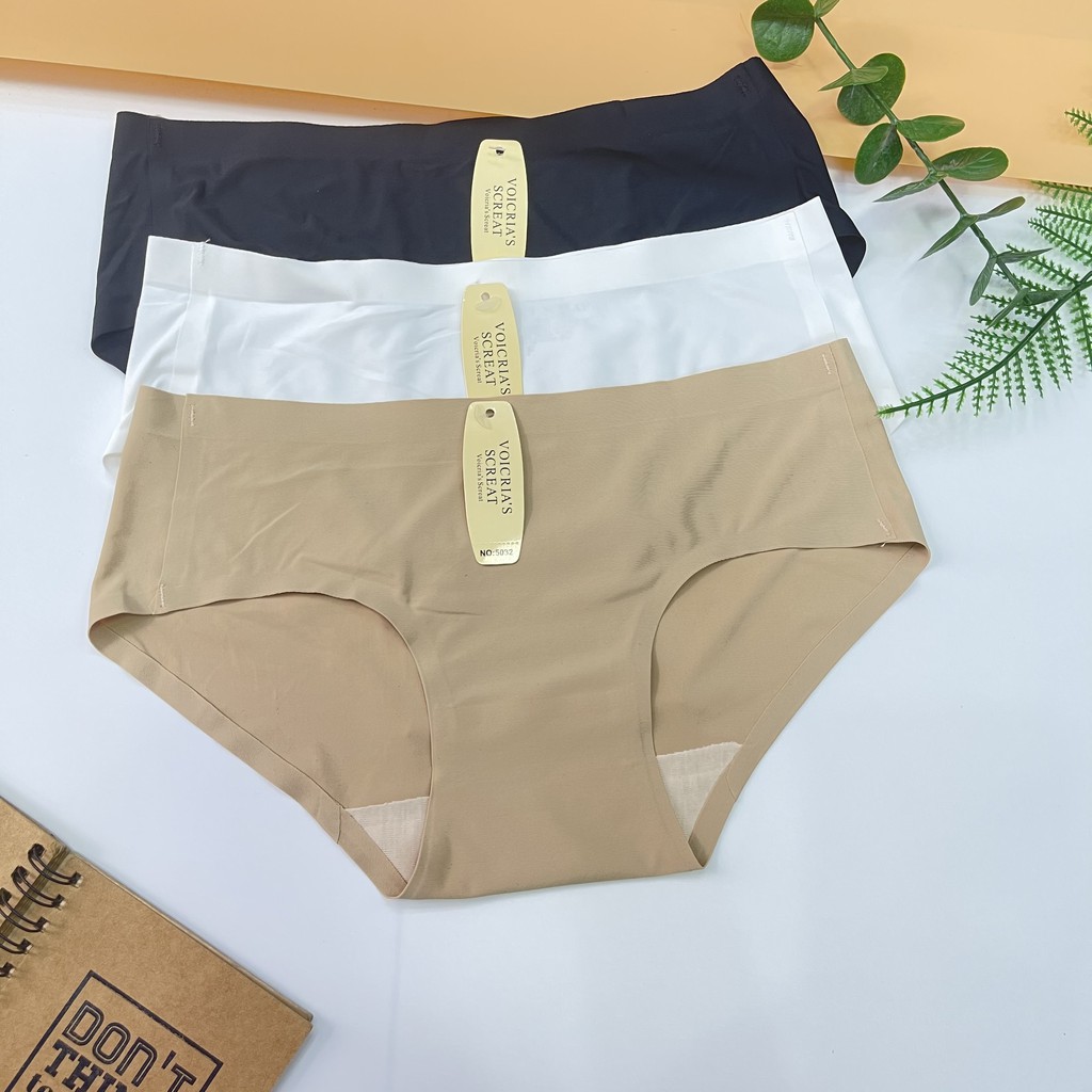 Quần lót nữ su trơn đủ màu, quần xì siêu mỏng, mát mẻ thoải mái Leblurshop
