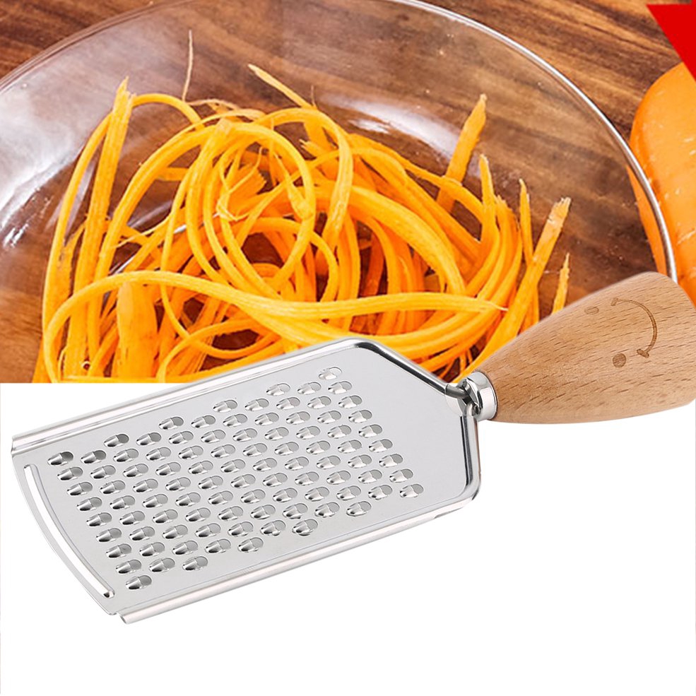 •NEW•Lemon Cheese Vegetable Grater Kitchen Handheld Stainless Steel Potato Cutter