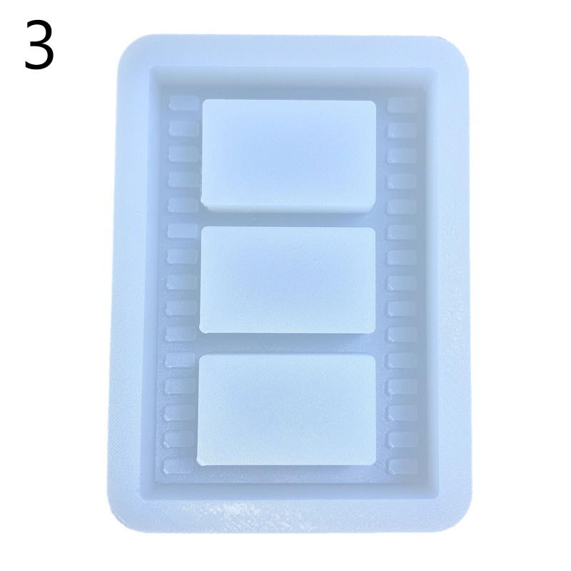 Khuôn Silicon Mềm Tạo Hình Khung Ảnh Bằng Epoxy / Sứ / Kim Tuyến Nước Trang Trí Nội Thất